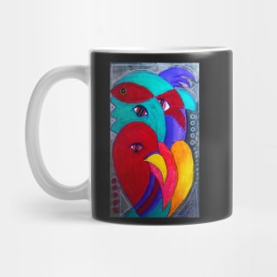 Birds and Fish as Spirit Guides Mug